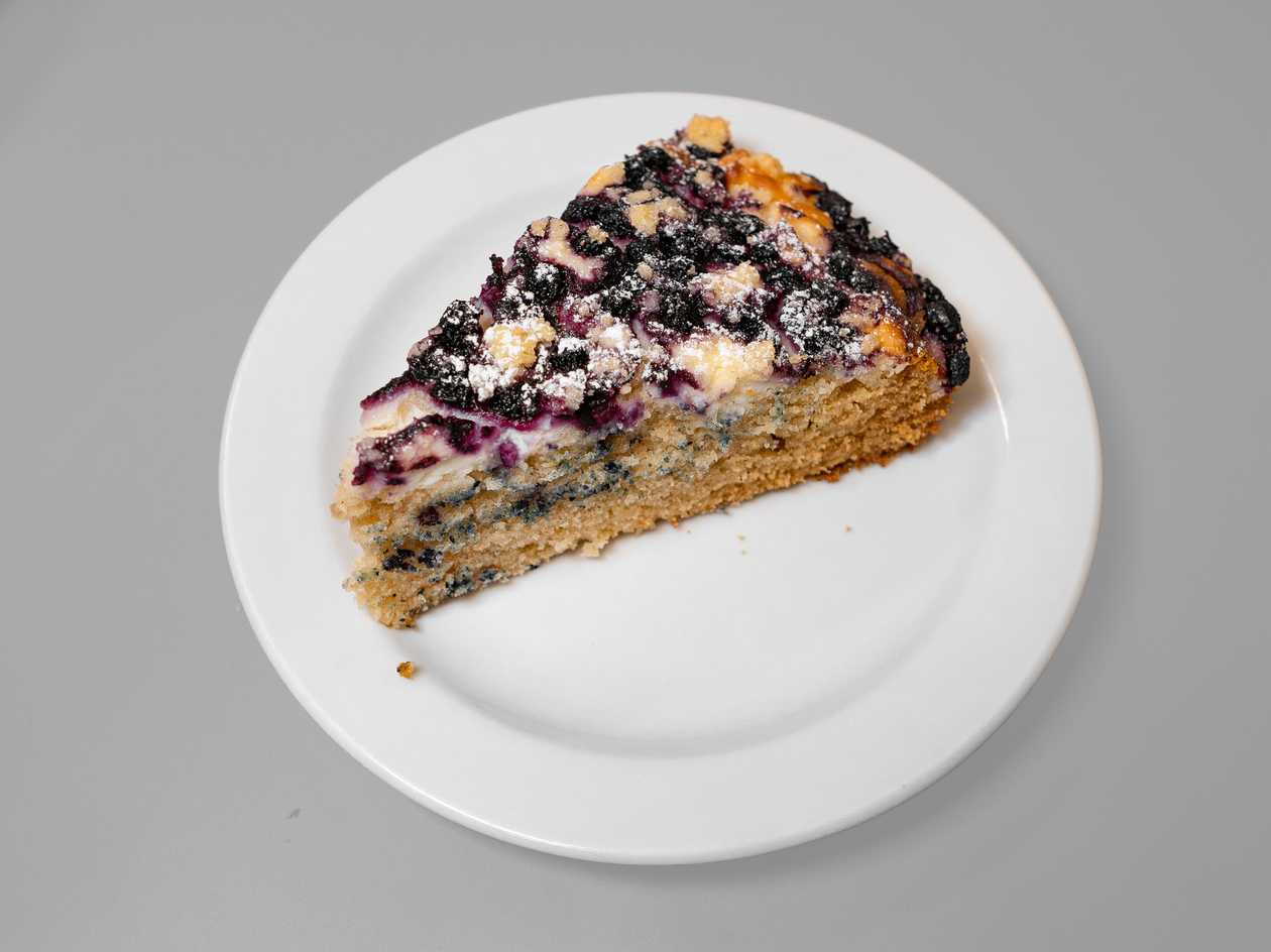 Homemade Fruit Cake Slice