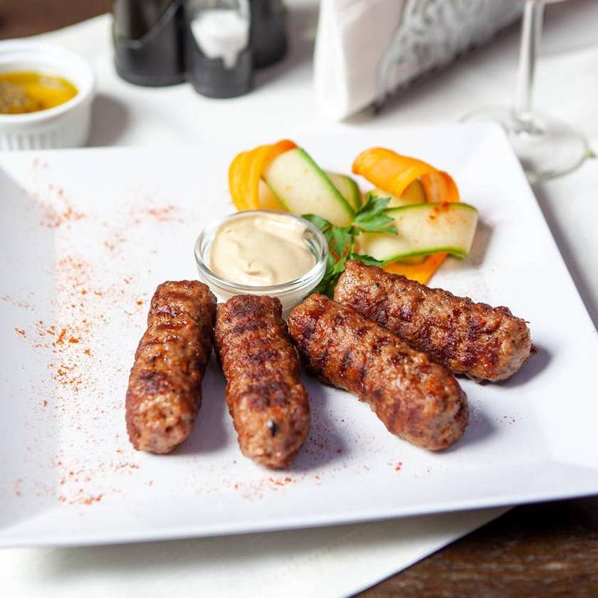 Grilled Minced Meat Roll