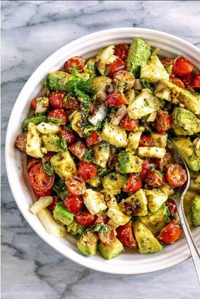 Mozzarella Avocado Salad