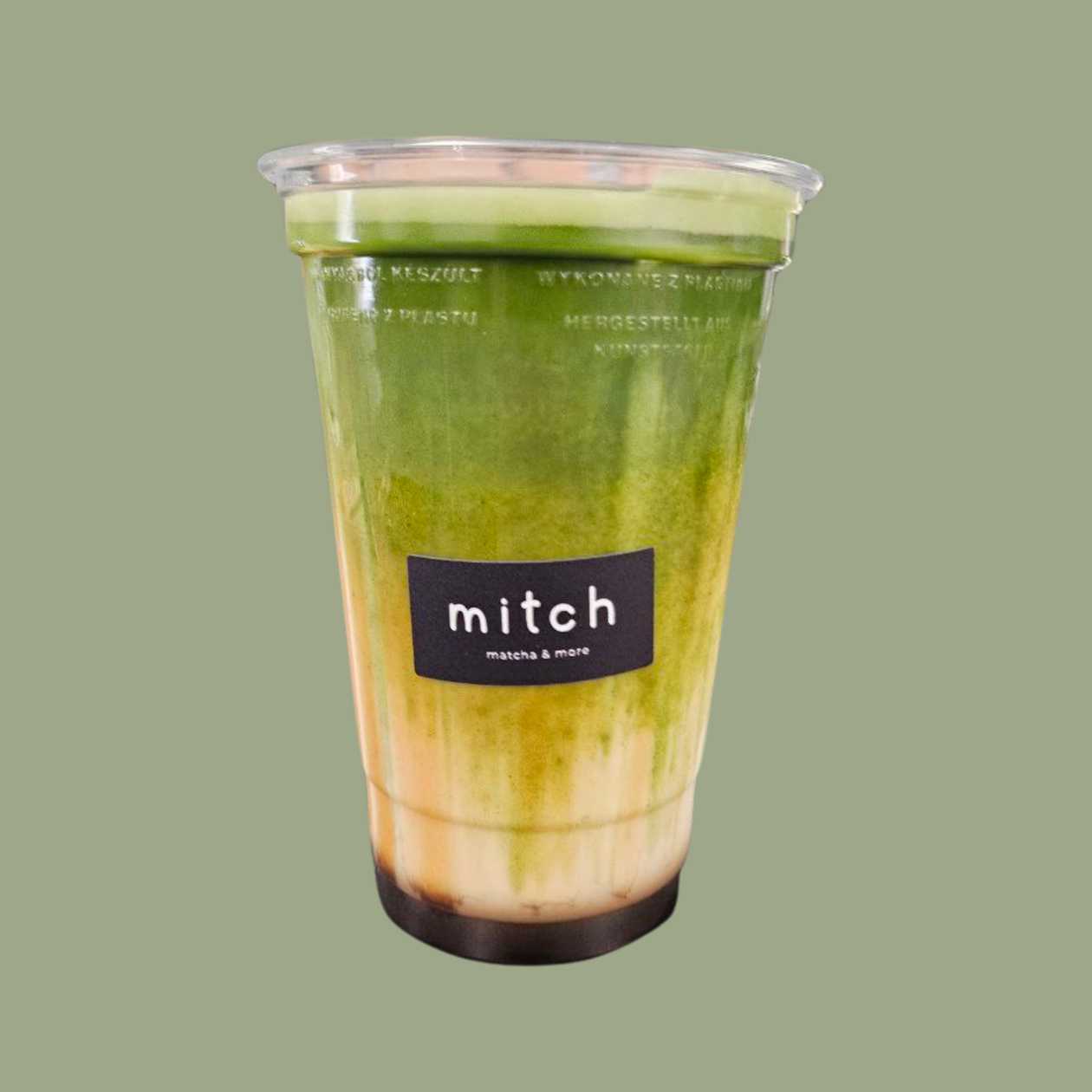 Matcha brown sugar milk