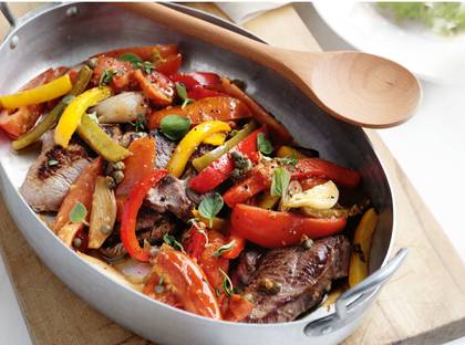 Lamb Pepper Steak