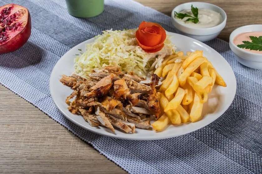Shawarma on a Plate