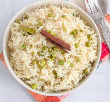 Green Peas Pulao (Rice)