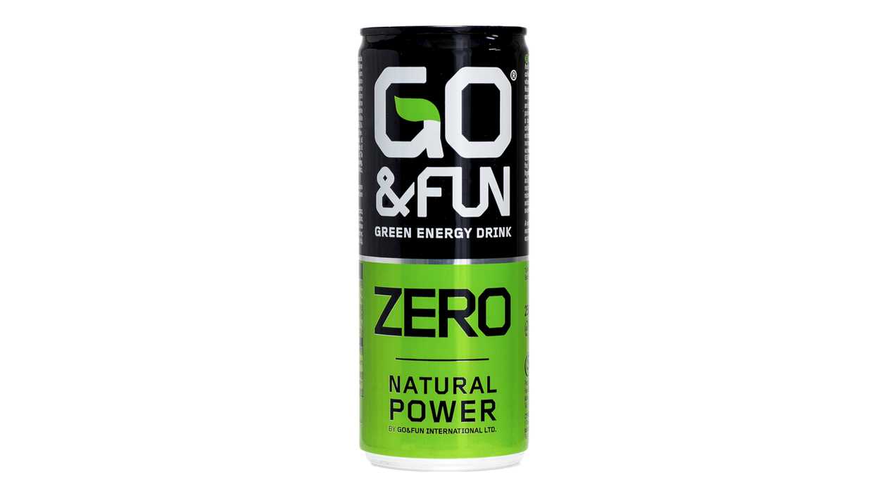 Go & Fun Zero Sugar Energy Drink, 250ml