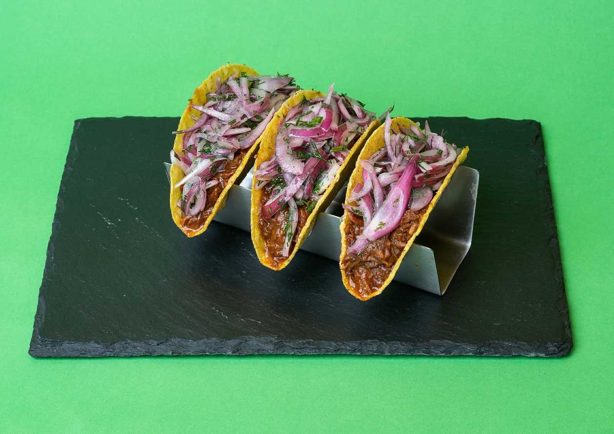 Taco with pork