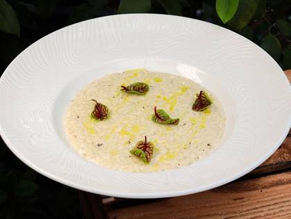Risotto quattro formaggi