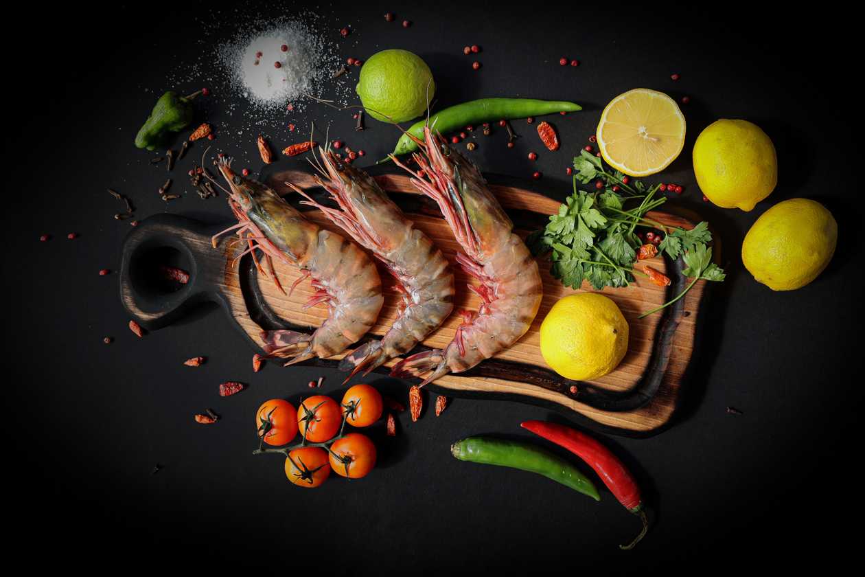 Black Tiger Shrimps 6/8