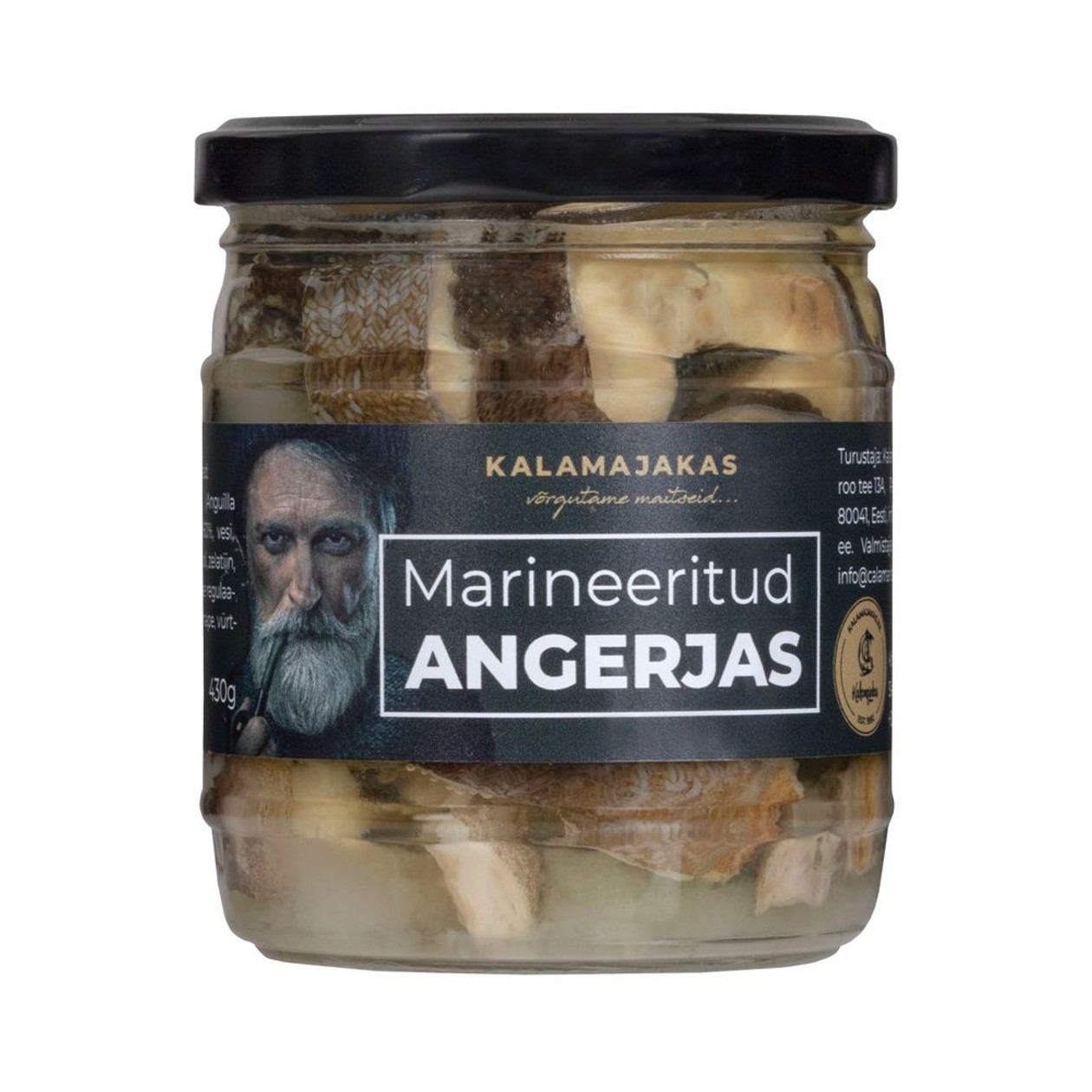 Kalamajakas, Marineeritud angerjas, 430 g