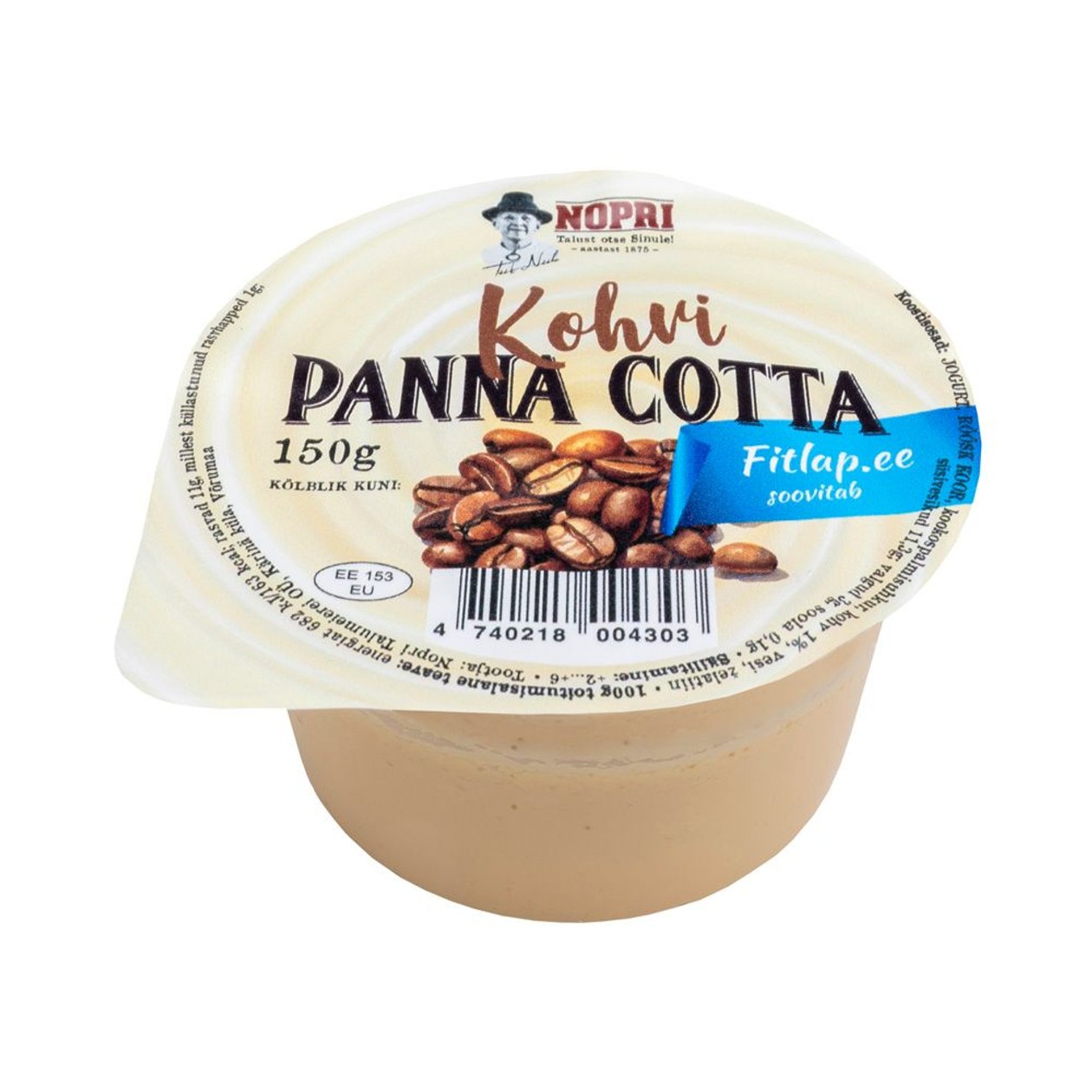 Nopri, Panna Cotta kohvi, 150 g