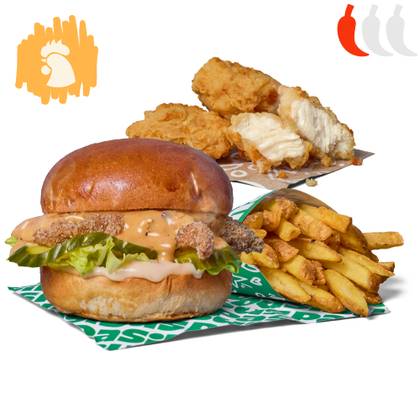 HONEY CHICKEN PASIK ZESTAW POWIĘKSZONY
