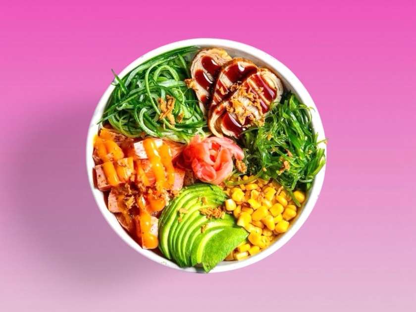 225. Salmon poke