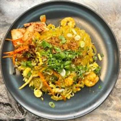 Menu: Curry sklenné rezance