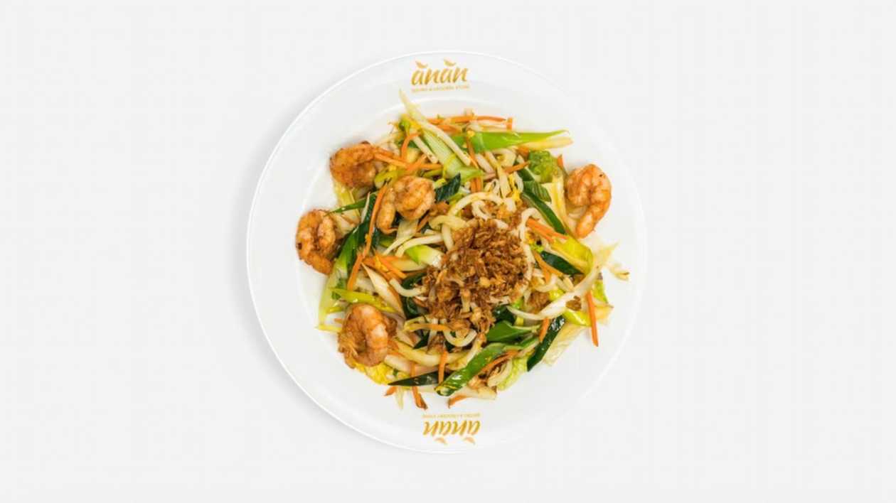 38. Ebi yaki udon