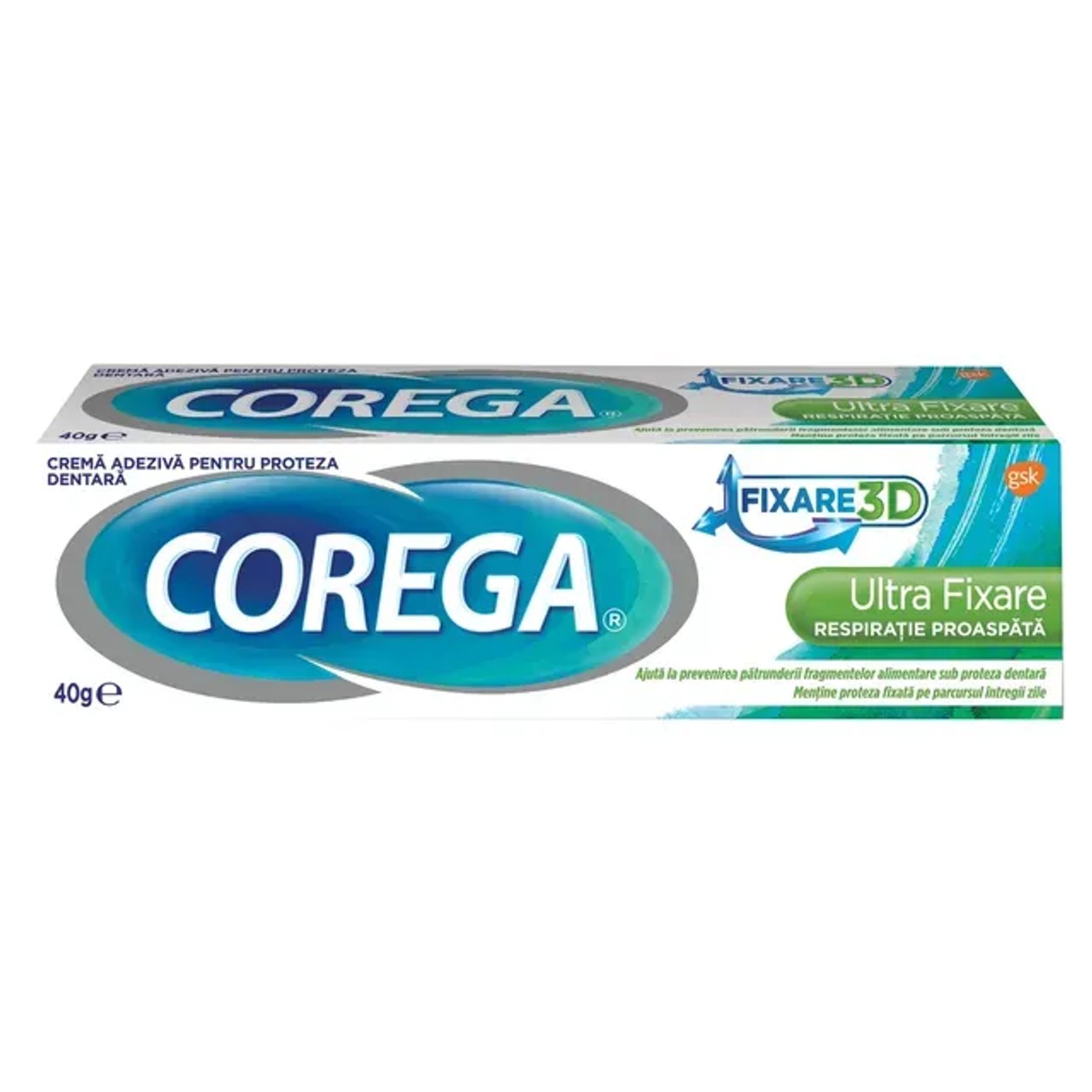 Corega ultra fixare Crema adeziva pentru proteza 40 g