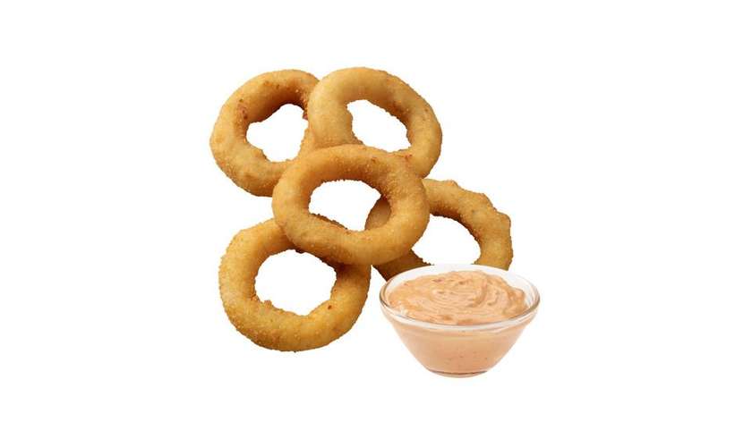 Onion Rings 5 pcs + dip