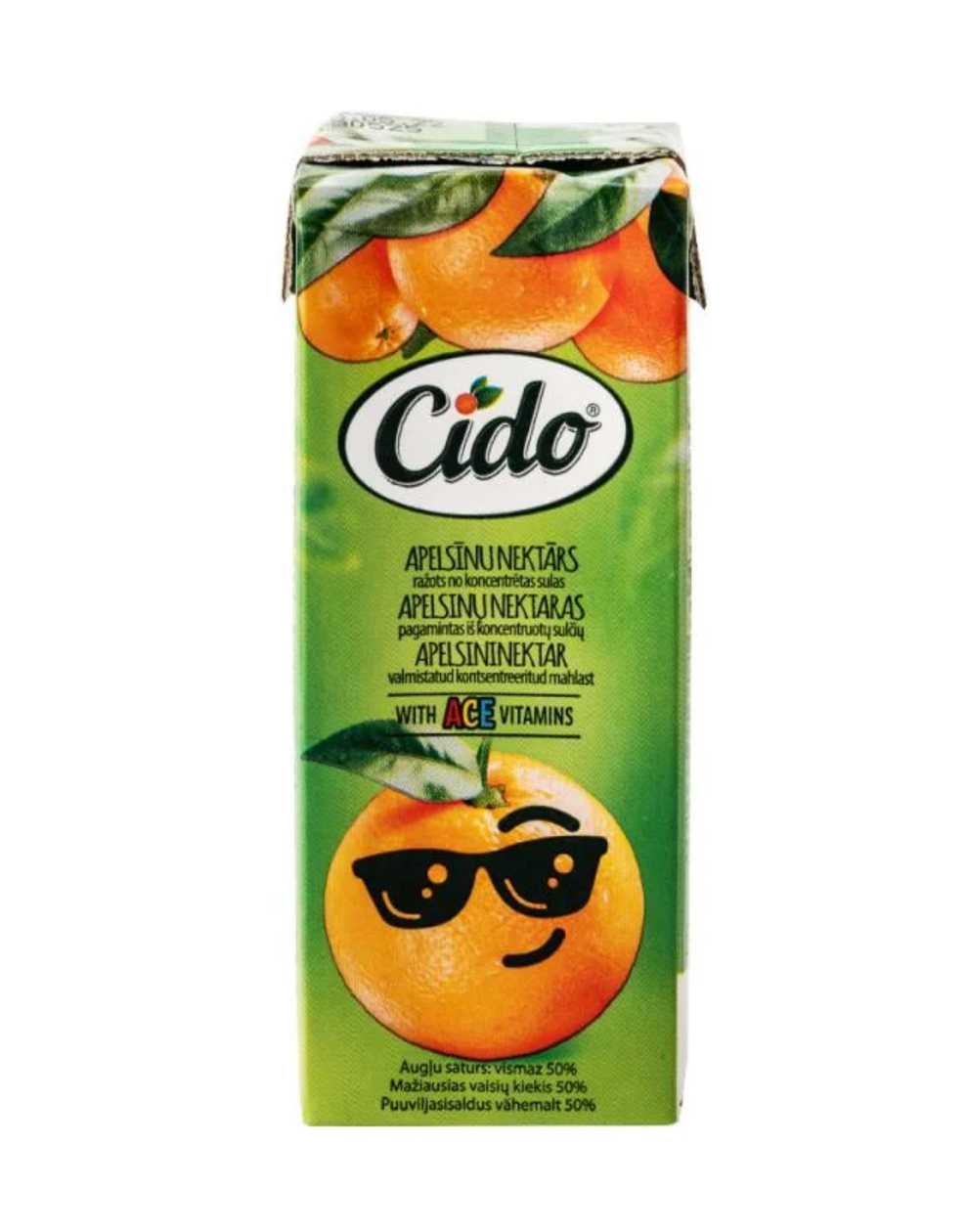 Cido apelsīnu sula bērnu 0,2 l