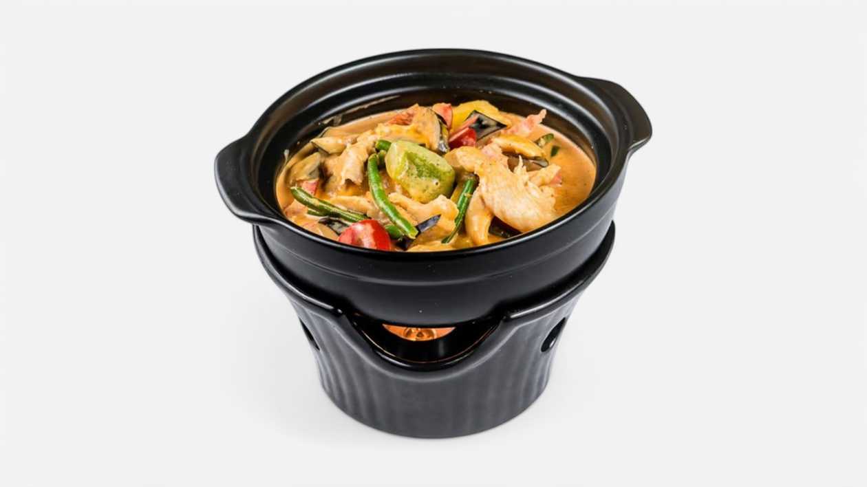 72. Shrimp in a hot aluminum pot