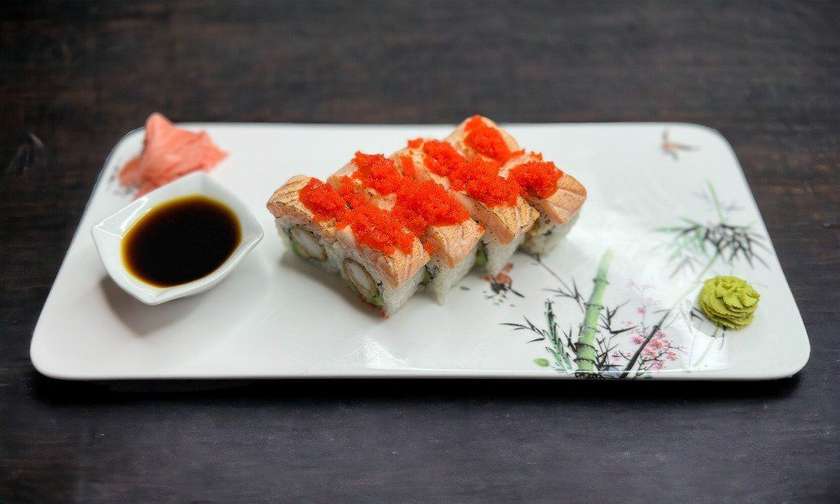 Spicy Ebi Salmon