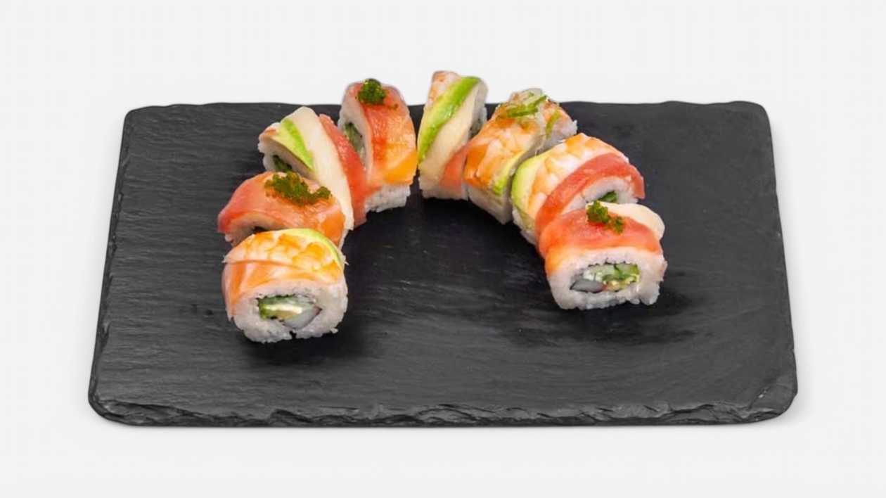101. Rainbow roll