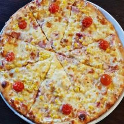 Copy of Cream-Ham Pizza