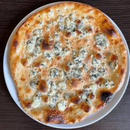 Pizza Bread with Niva Blue Cheese