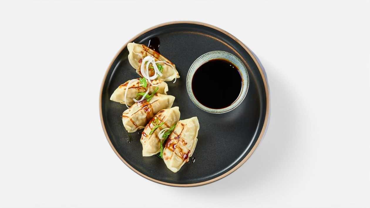 18. Green gyoza