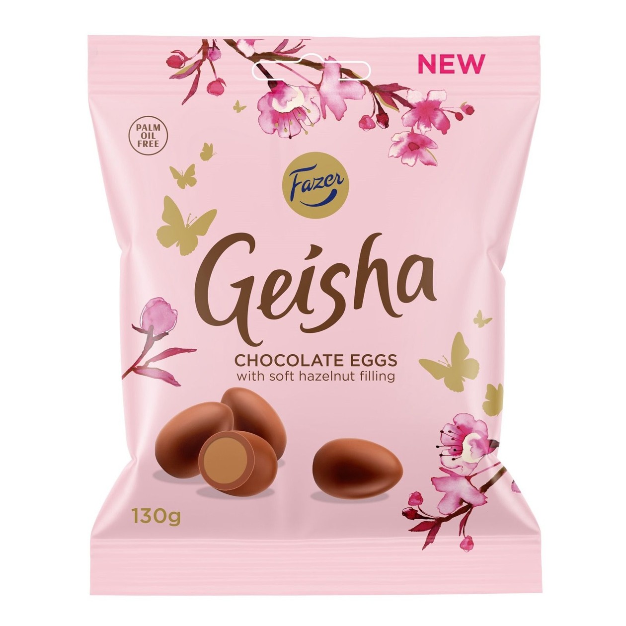 Geisha, Chocolate Eggs, 130g (expires soon)