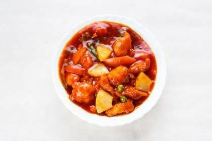 43. Кисло-сладкая курица