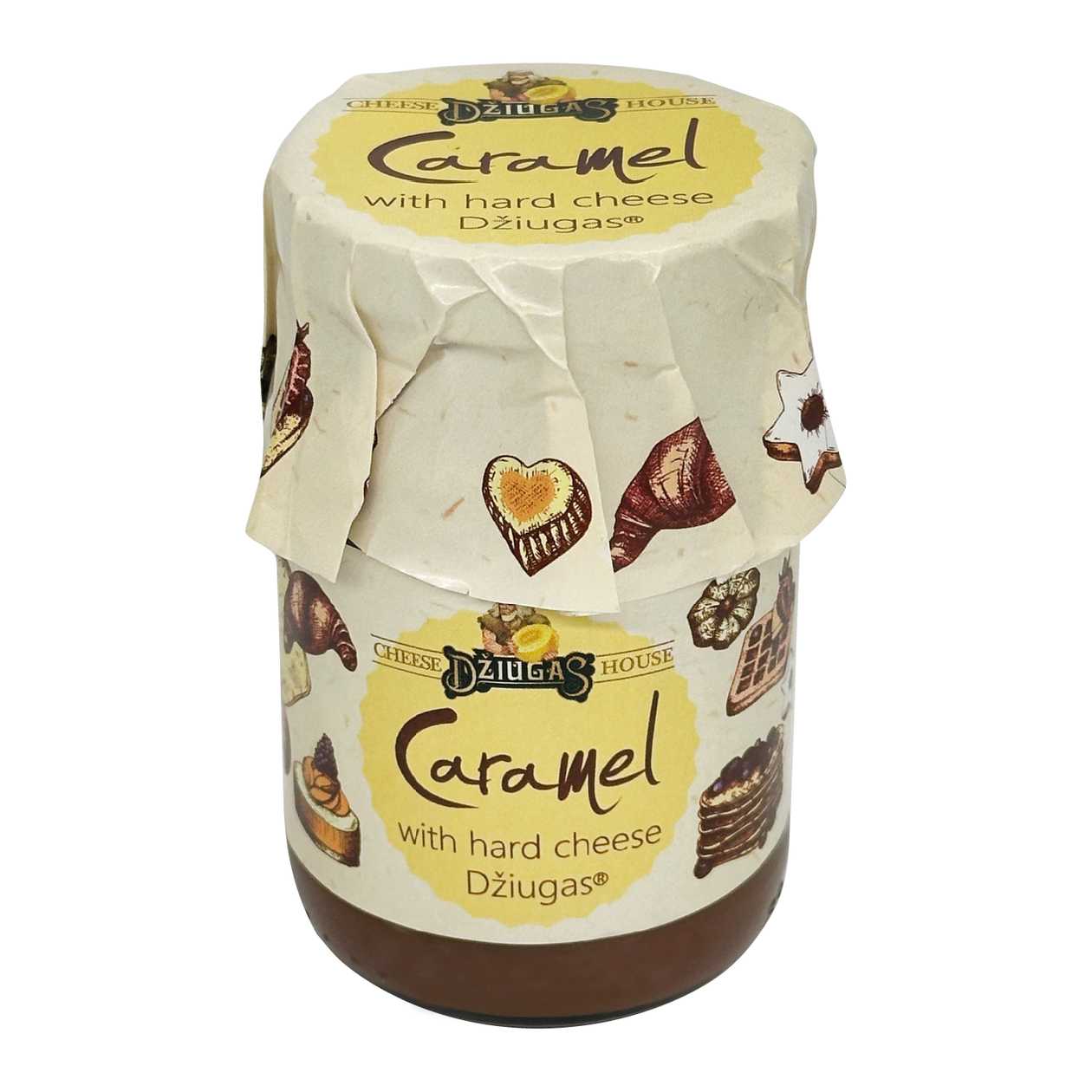 Caramel with hard cheese Džiugas®