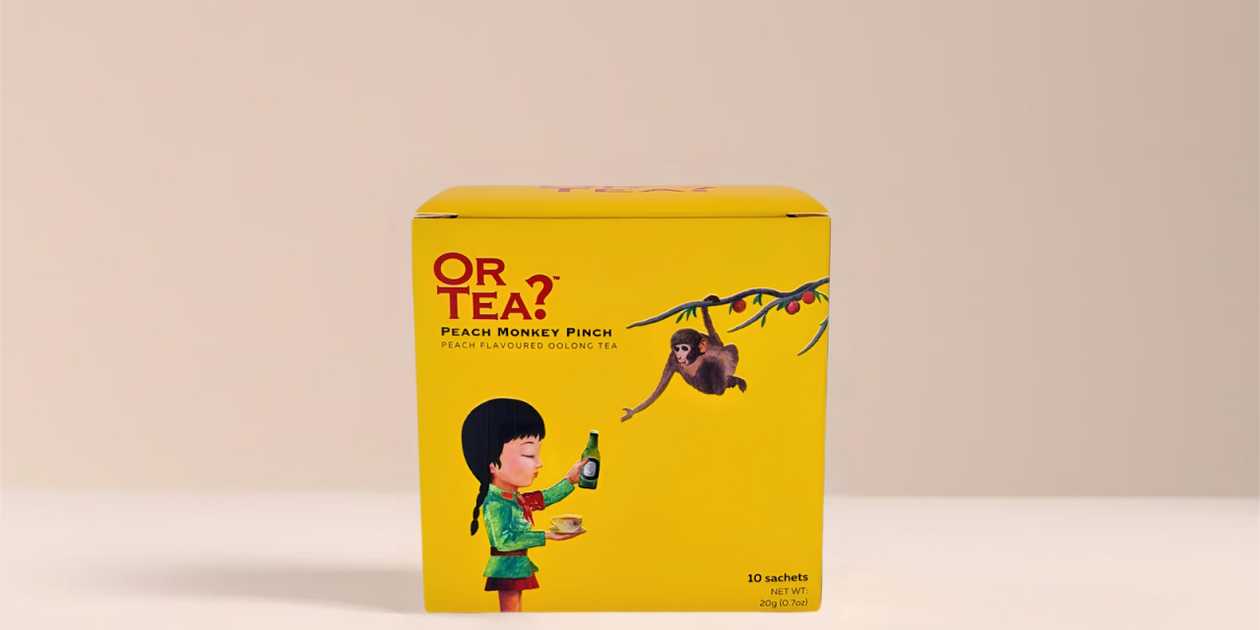 Rūšinė arbata pakuotėse Or Tea? Persikas Oolongas (10 vnt.)