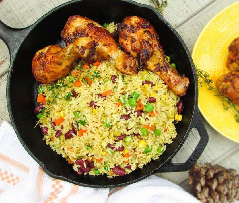 Fried Rice with  Grilled Chicken