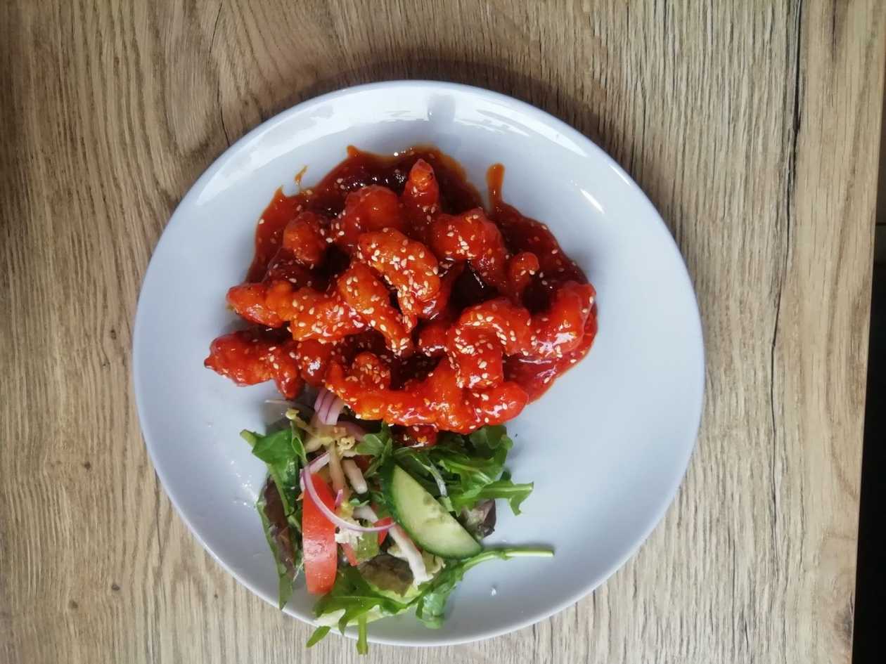 39. Специальная курица с вишневым медом от шеф-повара