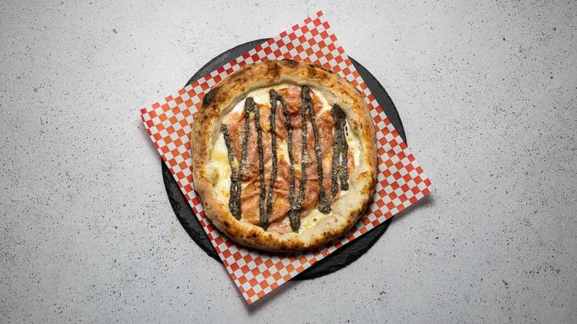 Truffle Mortadella Pizza