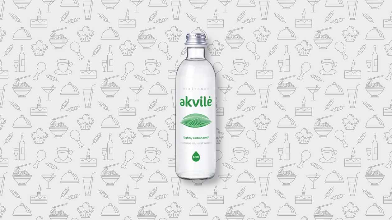 Water sparkling, 330 ml