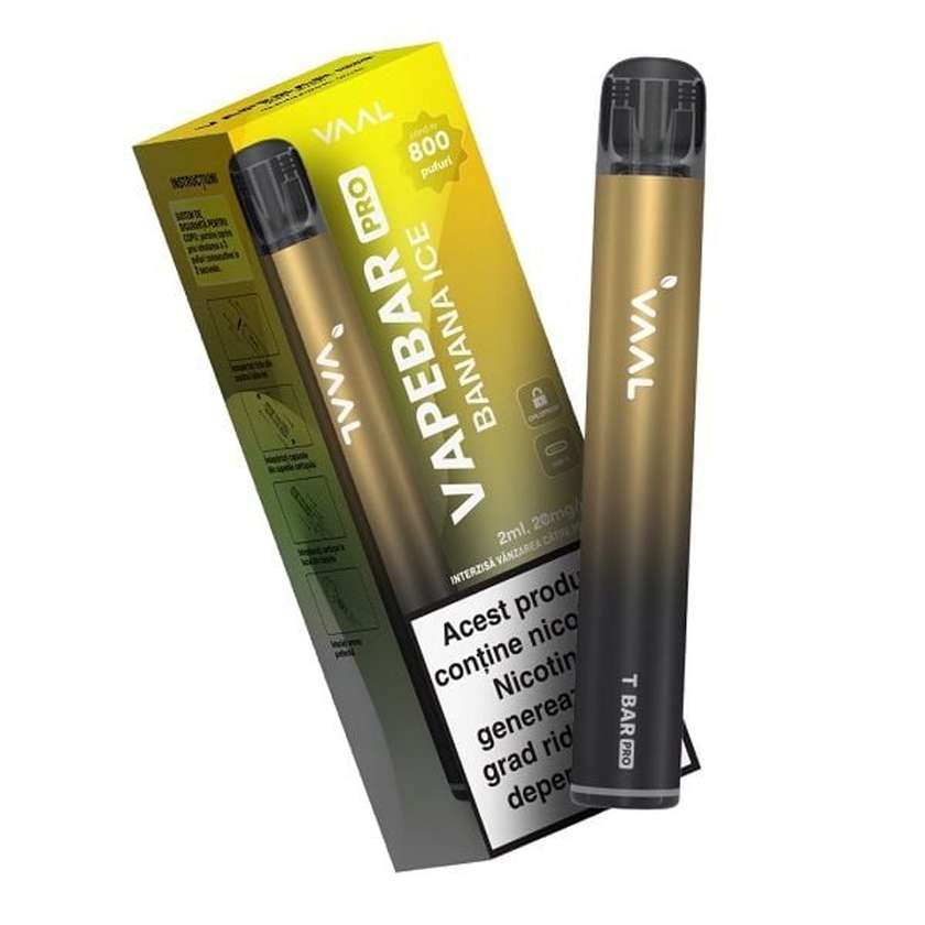Vapebar PRO Kit 800 Puff 20mg Banana Ice