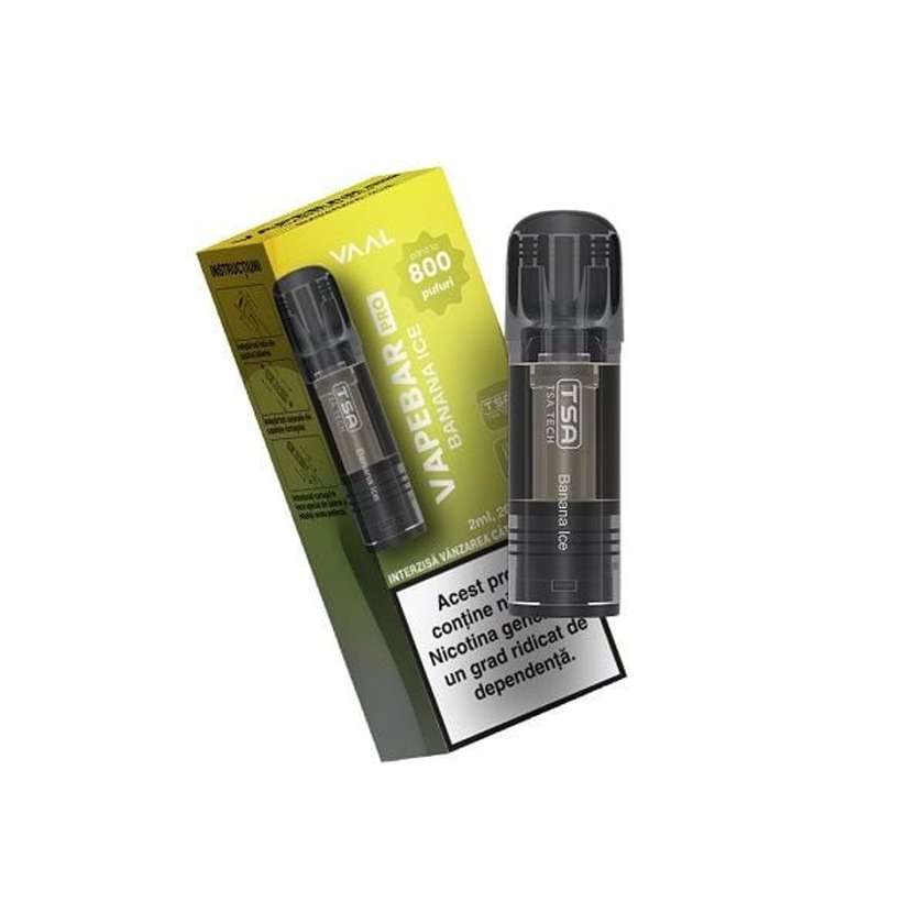 Cartus Vapebar PRO 800 Puff 20mg Banana Ice