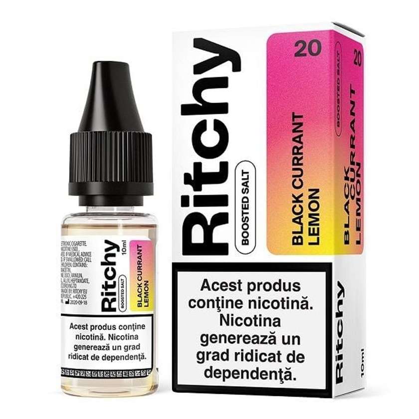 Ritchy Salt 10ml Black Currant Lemon 10mg