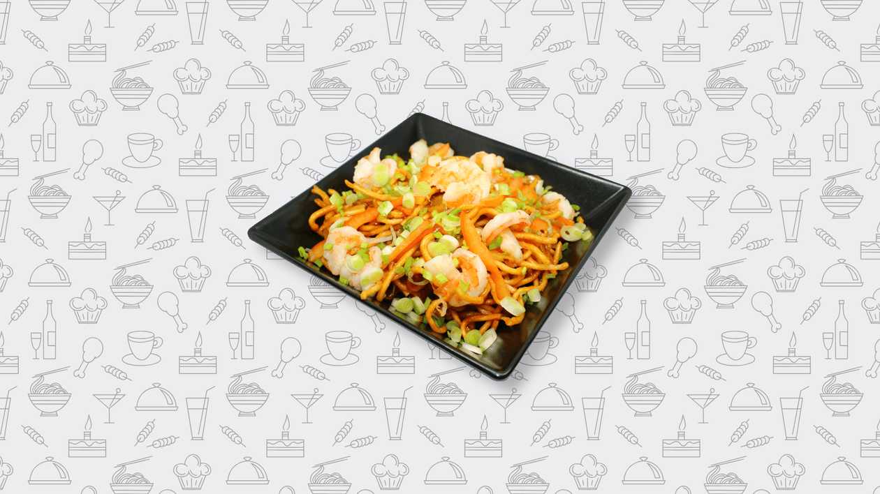 707. Hakka with shrimp