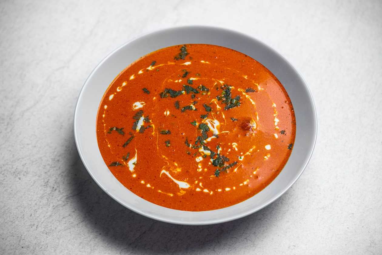 24. Томатная шорба с курицей