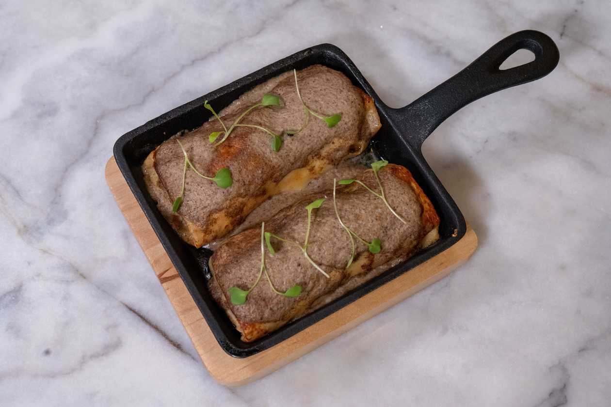 CREPES WITH MEAT