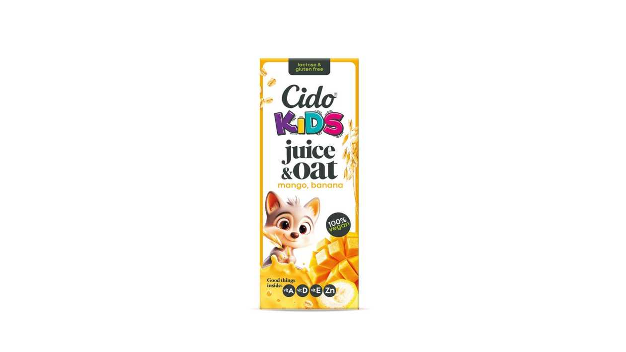 CIDO Kids Овсяный напиток манго-банан