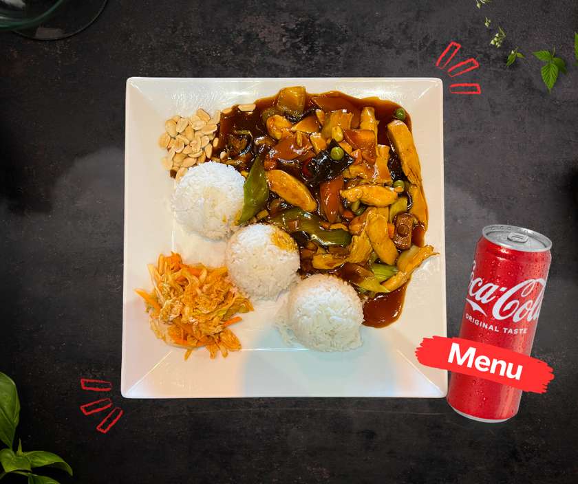 Happy Hour Menu č. 4 + dezert zdarma (Kung Pao)