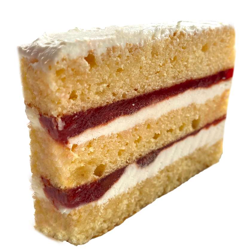 Fatia de Bolo Morango