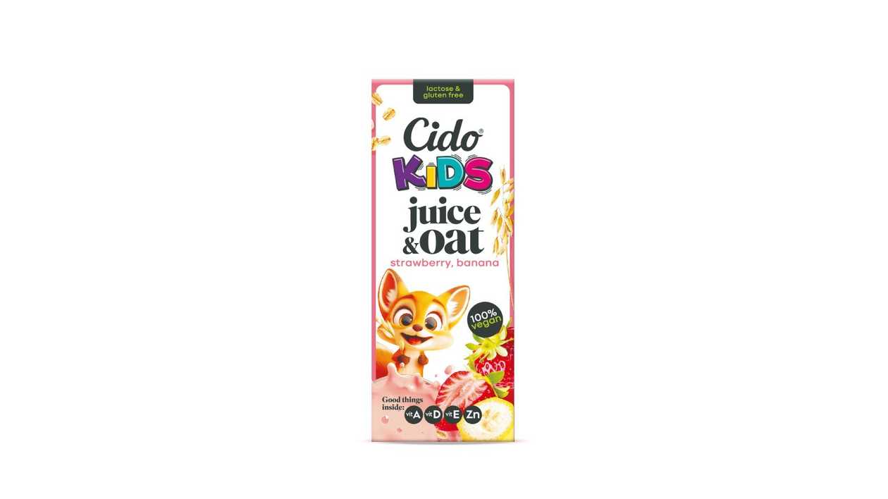 CIDO Kids Oat drink strawberry-banana