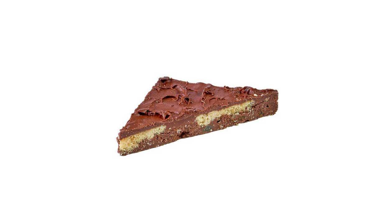 Cookie block with chocolate