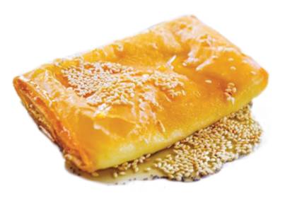 Feta Cheese with Honey and Sesame