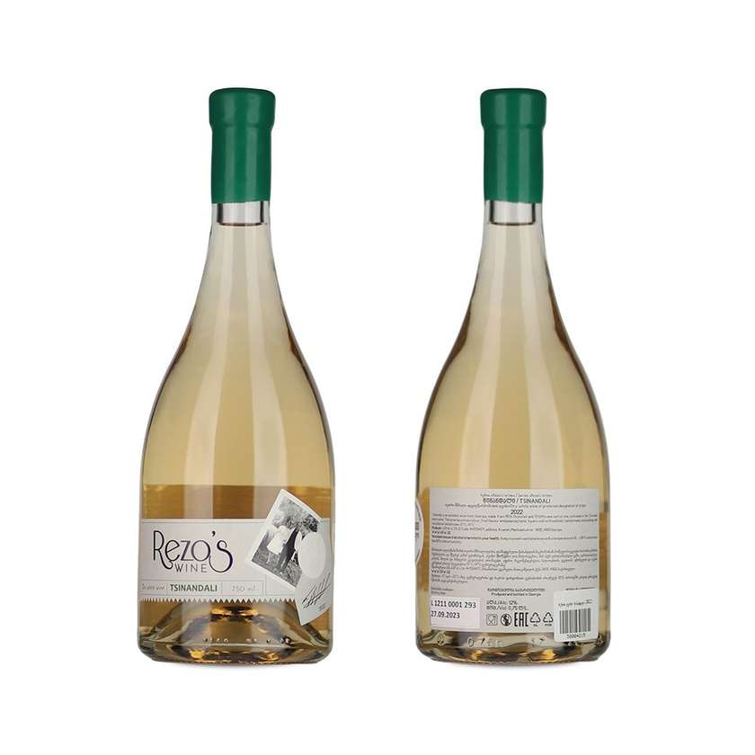 Rezos Wine Tsinandali 2022 რეზოს ღვინო წინანდალი 2022