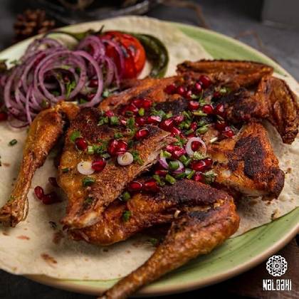 Roasted Quail on a Platter