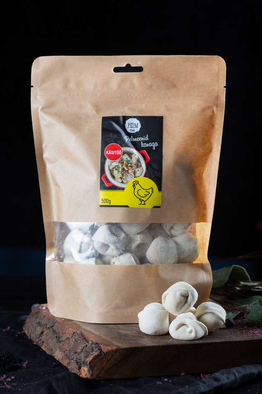 Frozen dumplings filled with chicken 300g