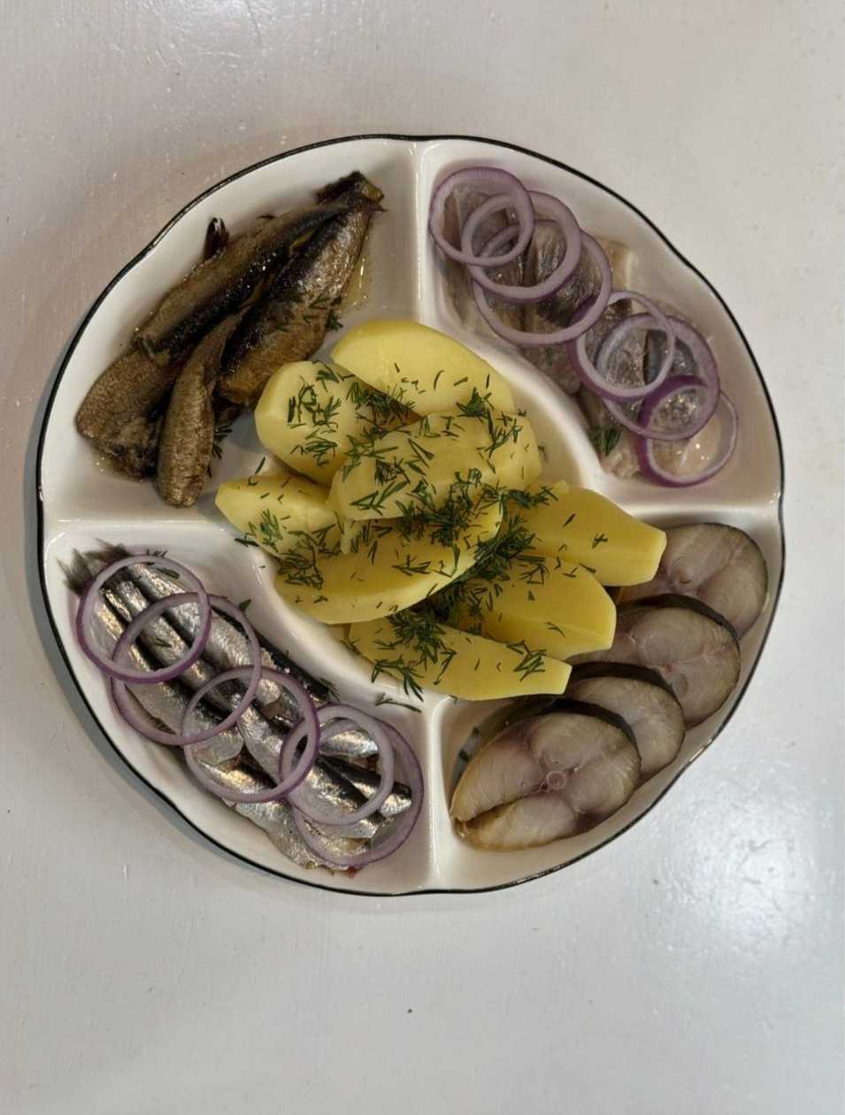 Salted fish from Odessa